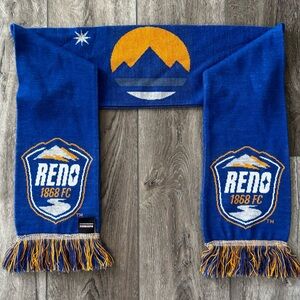 Reno 1868 FC Football Club Ruffneck Scarves Traditional Knit Jacquard Soccer ⚽️